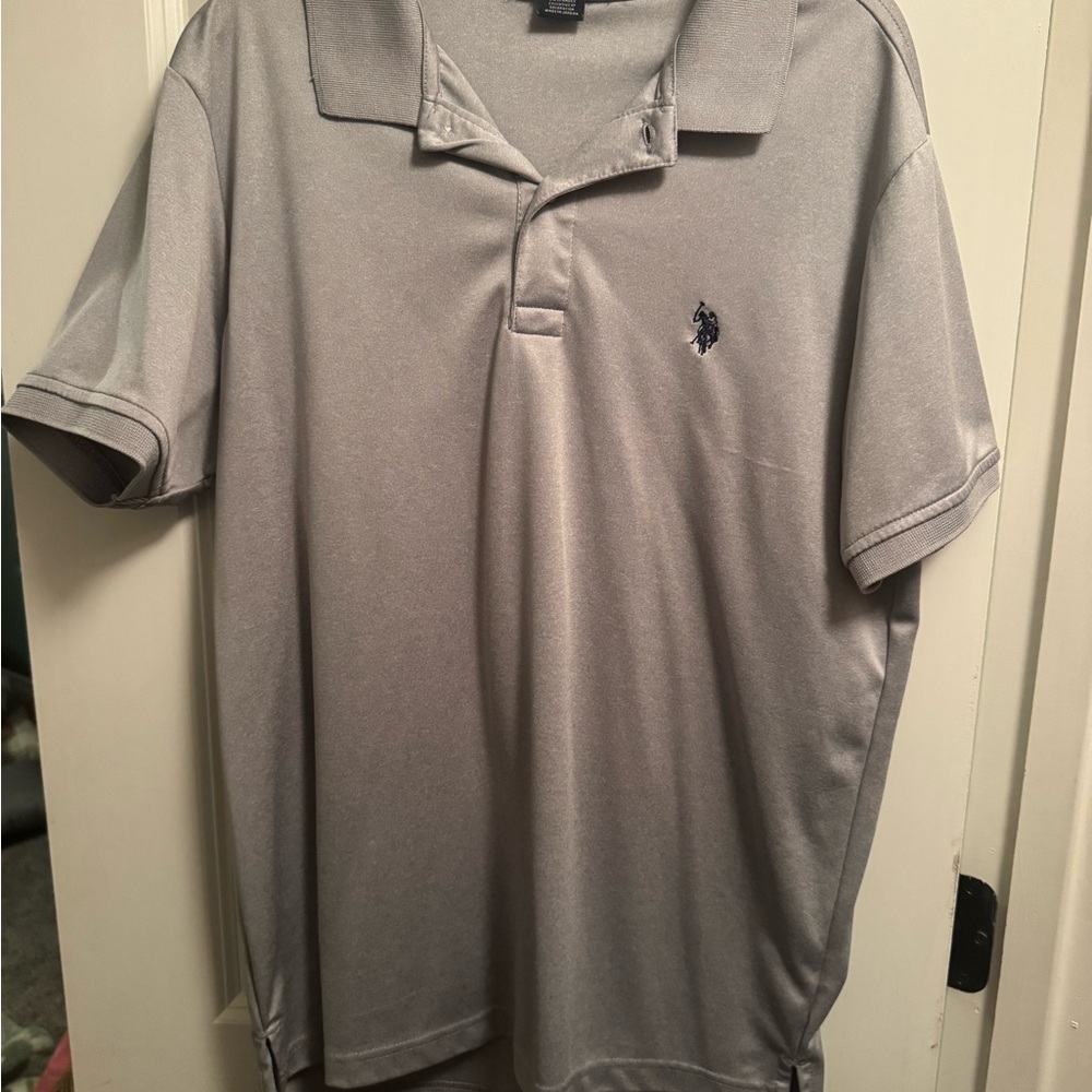 Polo by Ralph Lauren Light Gray Polo Shirt